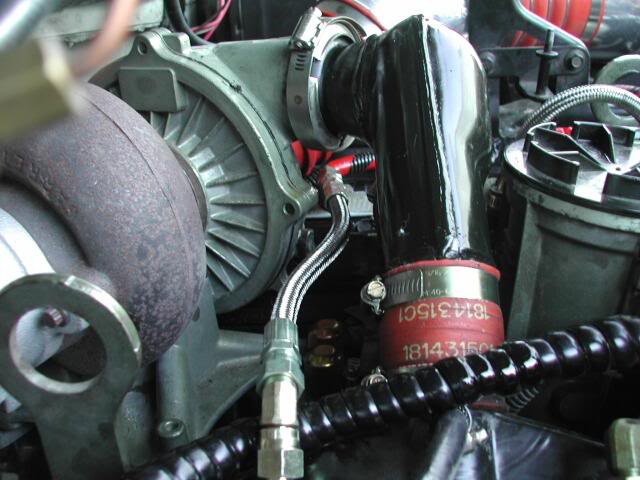 Hose Route Passenger Side View