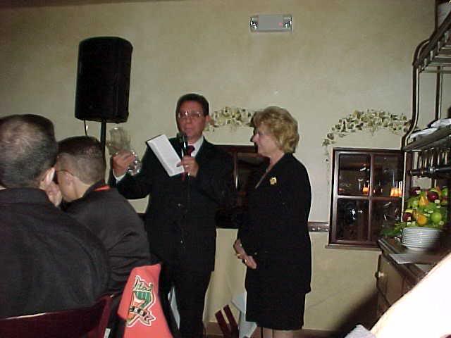 Ben Scannella during presentation