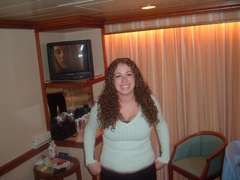 Me in my cabin on the Island Princess