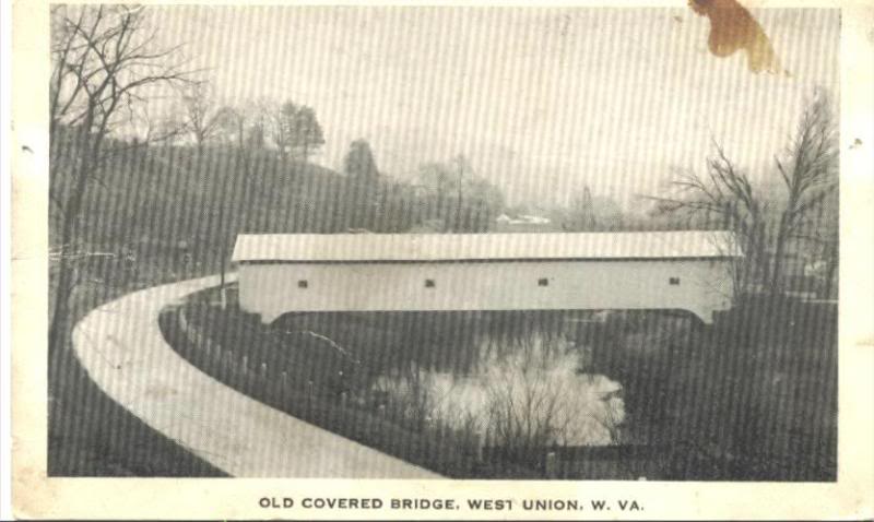 Covered Bridge in West Union,West Virginia