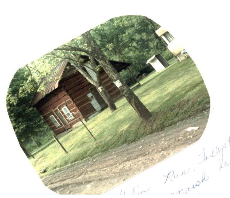 One of three log cabins built on Cabin Run Rd. before C...