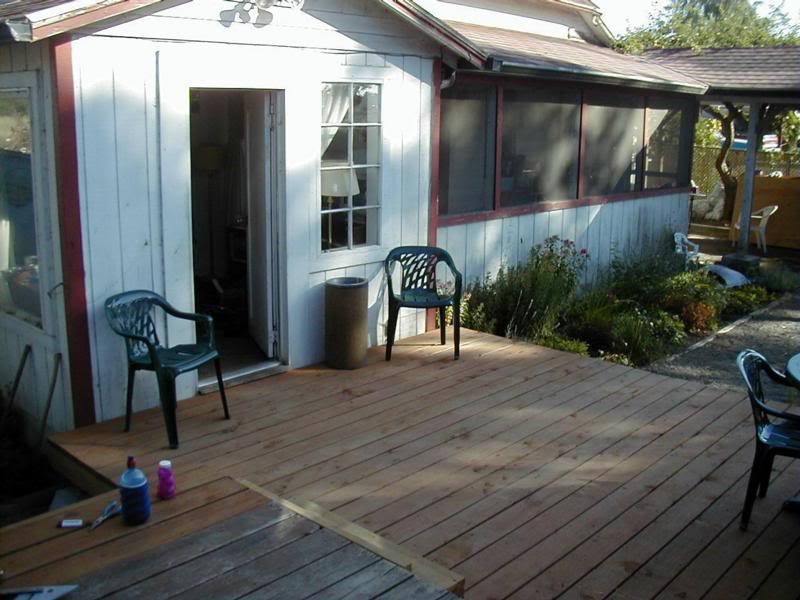 The flooring is done