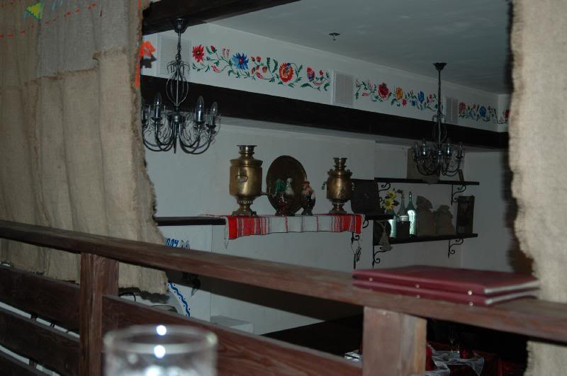 .... we went to an Ukrainian restaurant ...