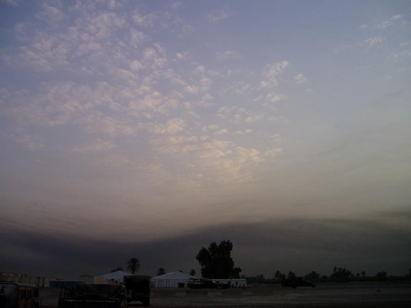 Iraq's beautiful air quality