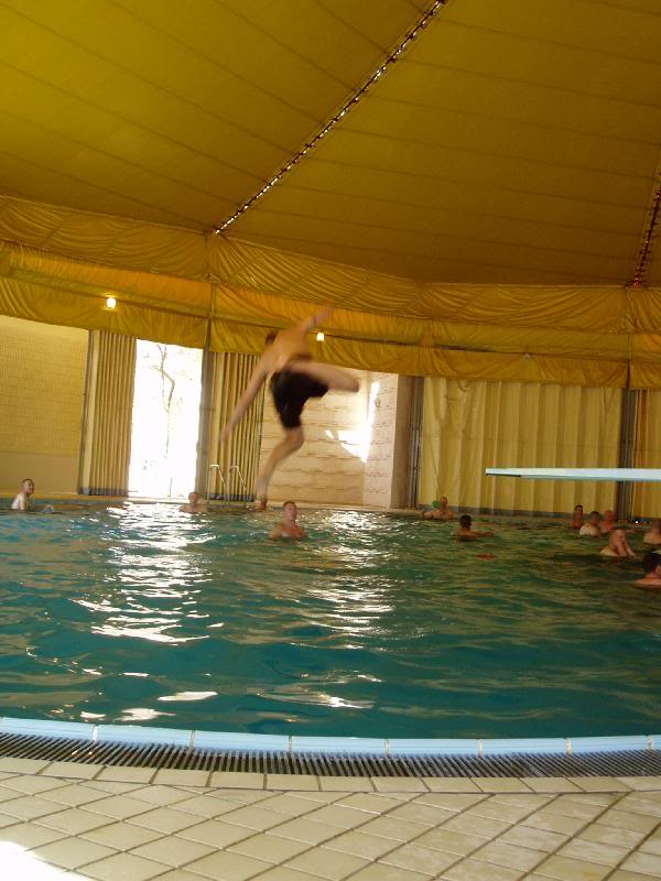swimming in Sadams pool