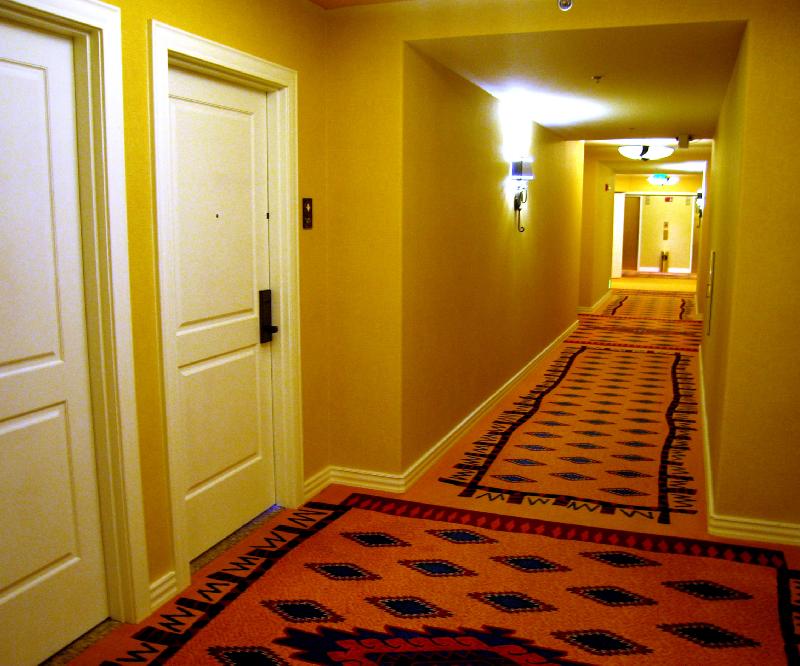JW Marriott Starr Pass Resort hallway and door to room ...