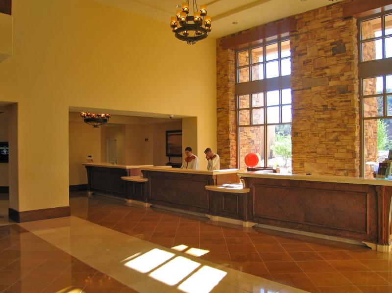 JW Marriott Starr Pass Resort reception desk