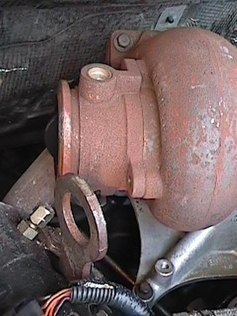 downpipe out of the way