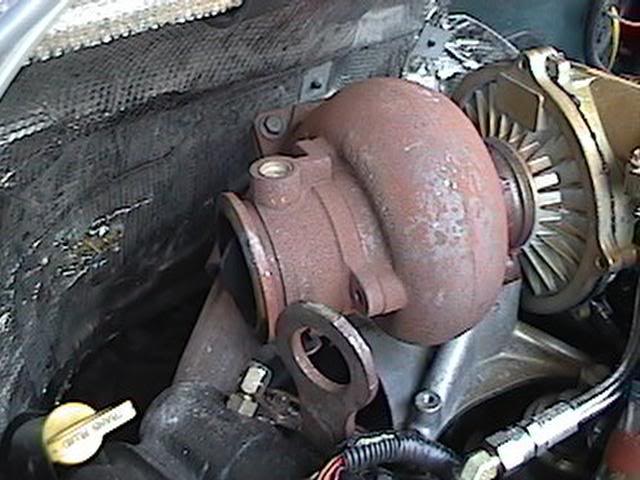 the bolts are removed holding the EBV valve in place -...