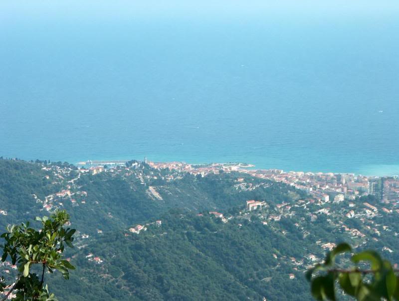 mentone dalla maginot di sant'agnese