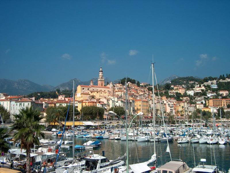 mentone vecchia e porticciolo