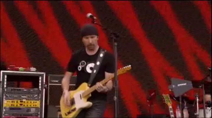 Edge at Live 8 pic 1