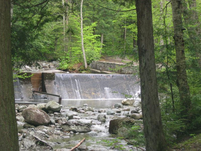 Ausable Club water supply dam