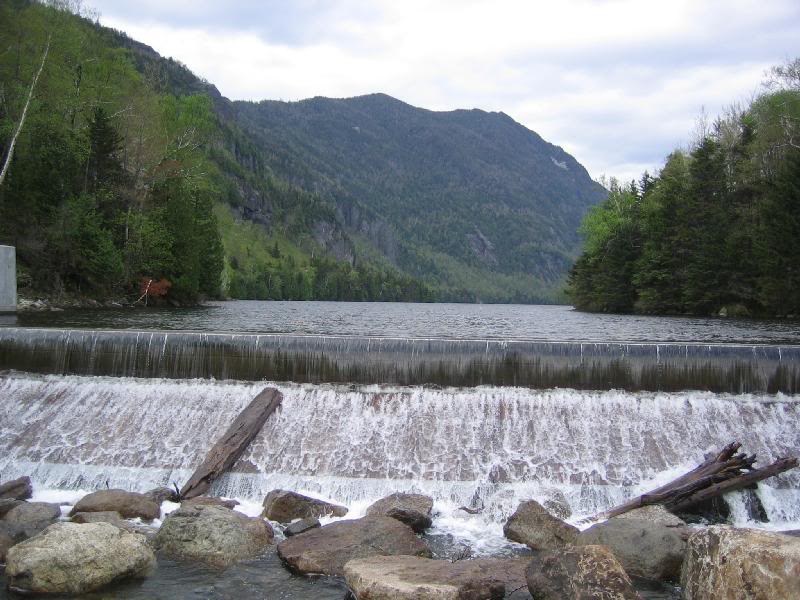 Lower Ausable Lake and Mt. Colvin