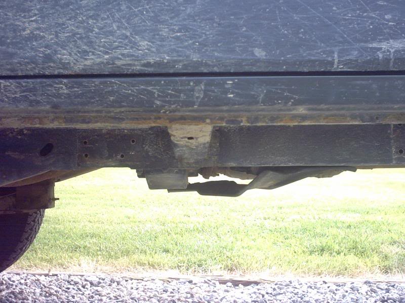 Pic of the frame to cab mount that has to be modified t...