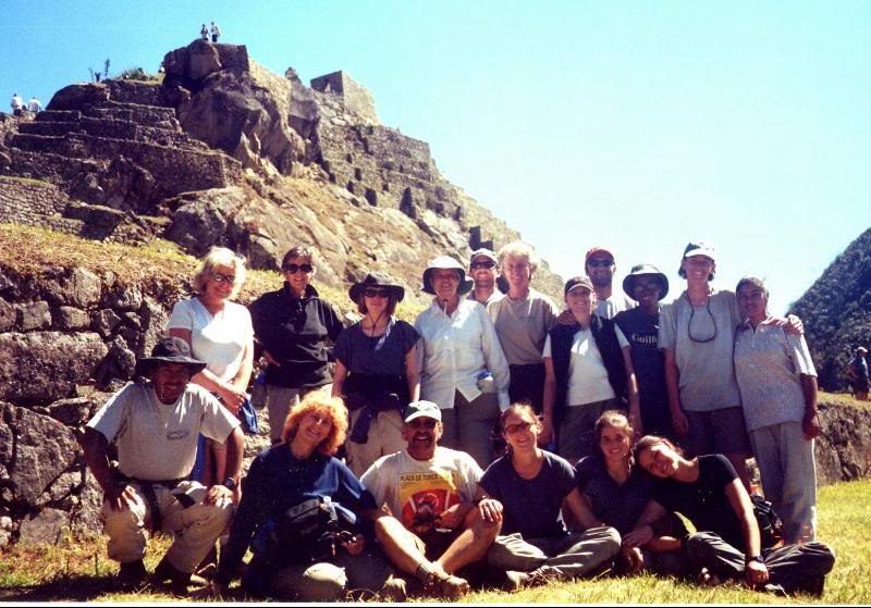 UNCG group at Machu Picchu