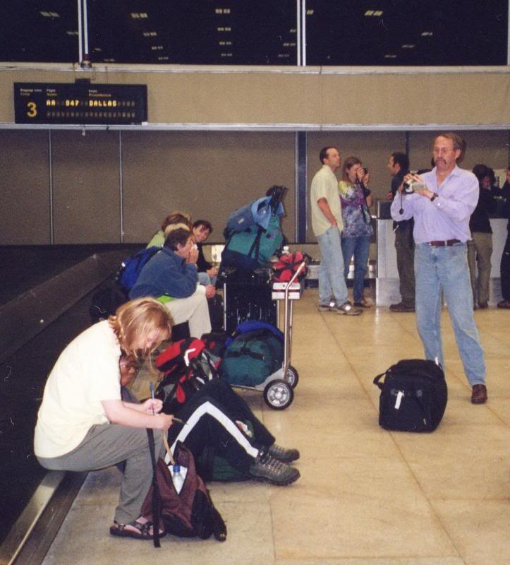 but not your luggage...