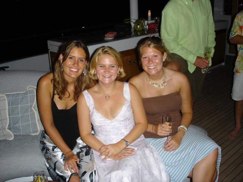 Claire, Megan, and Allison