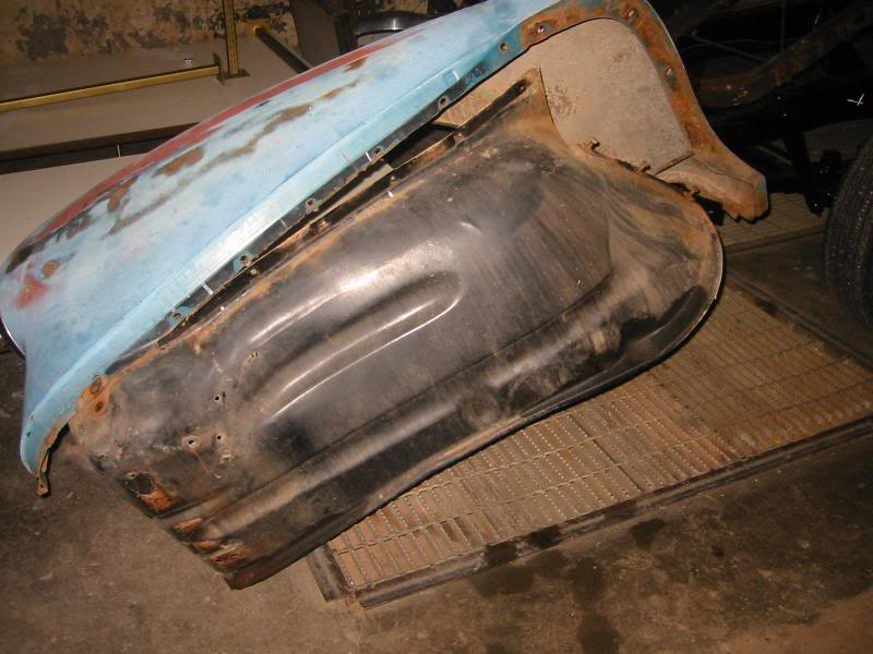 Break bolts until eyes full or parts come off