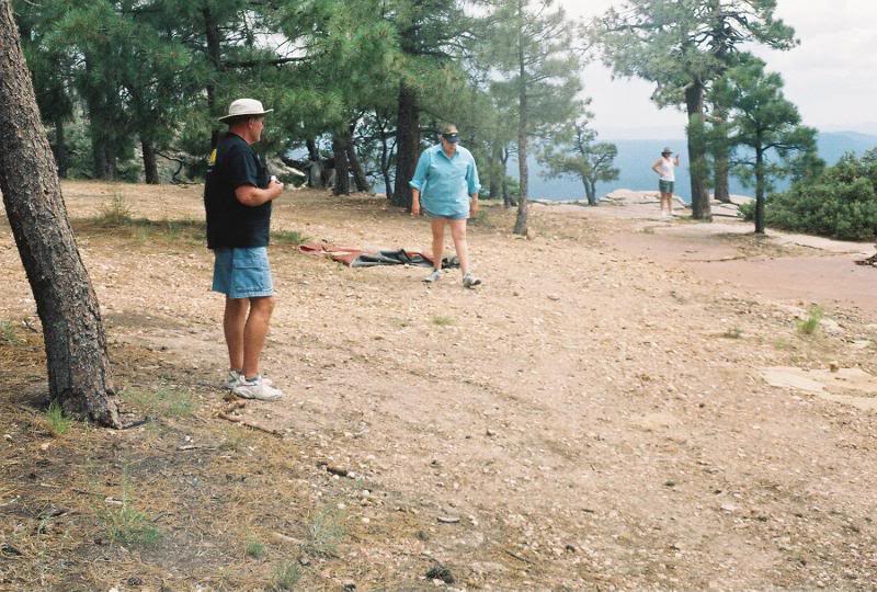 Rim Creeker explaing to Shirley that is not his sleepin...