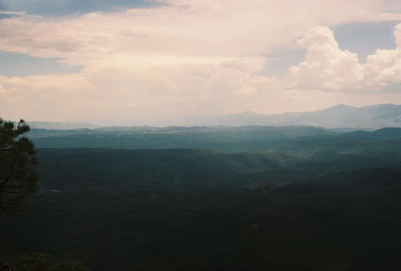 Rim clouds gathering. 07-21 through 07-25-2005