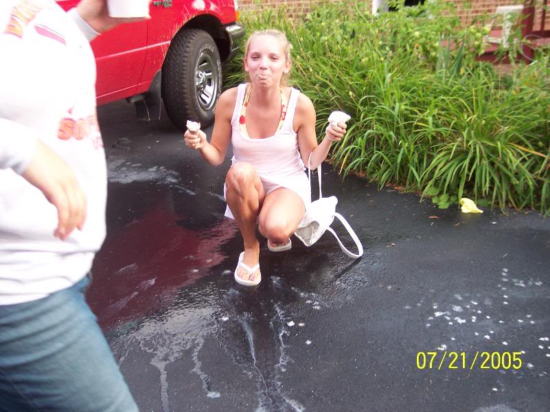 tori on the left...laughing at me for sure....b/c i had...