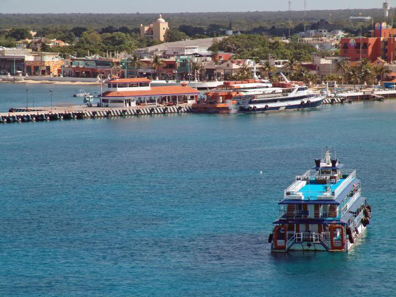 First stop Cozumel