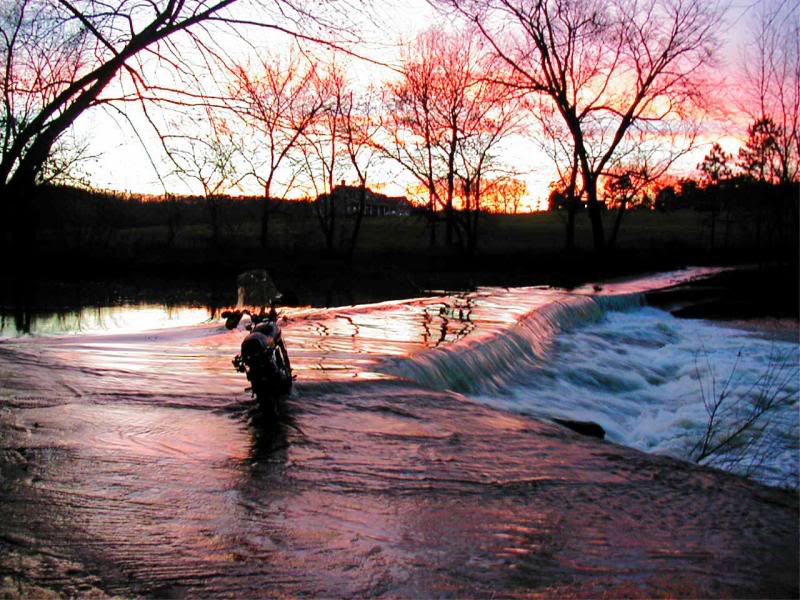 Trail's end Thanksgiving sunset