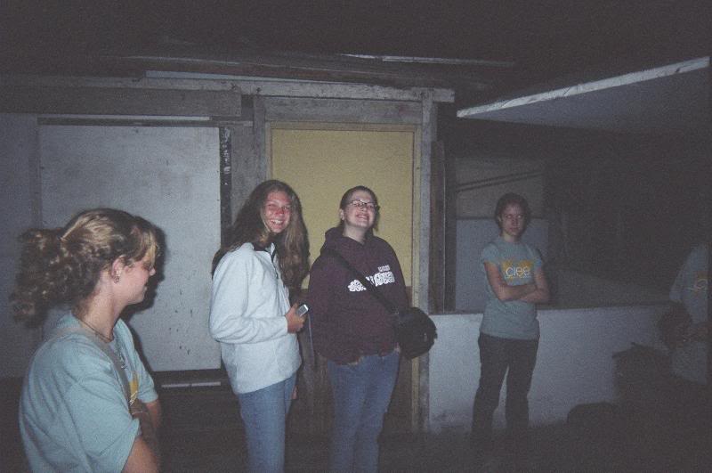 Nora, Patricia, Rose, Ambika, Random Person on the righ...