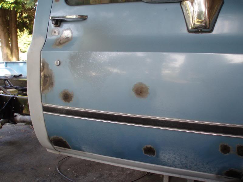 Removing the old body side moldings would prove to be t...