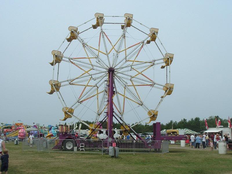 Christman Amusements Eli Wheel 2005 Oneida County Fair.