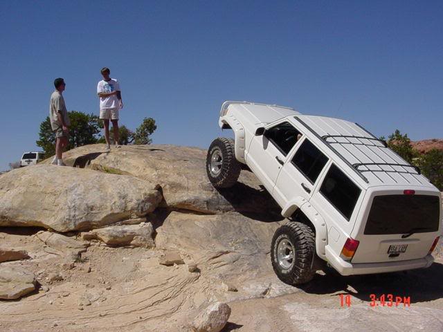 final obastacle on the front side of Elephant Hill