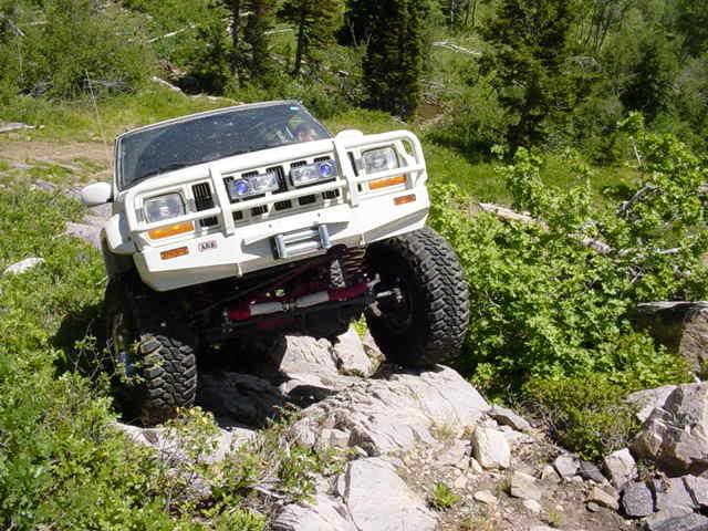 up The Spine, Mineral Basin trail