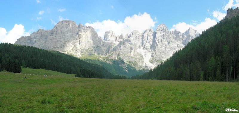 Panorama Val Venegia e Pale di San Martino - Dolomites ...
