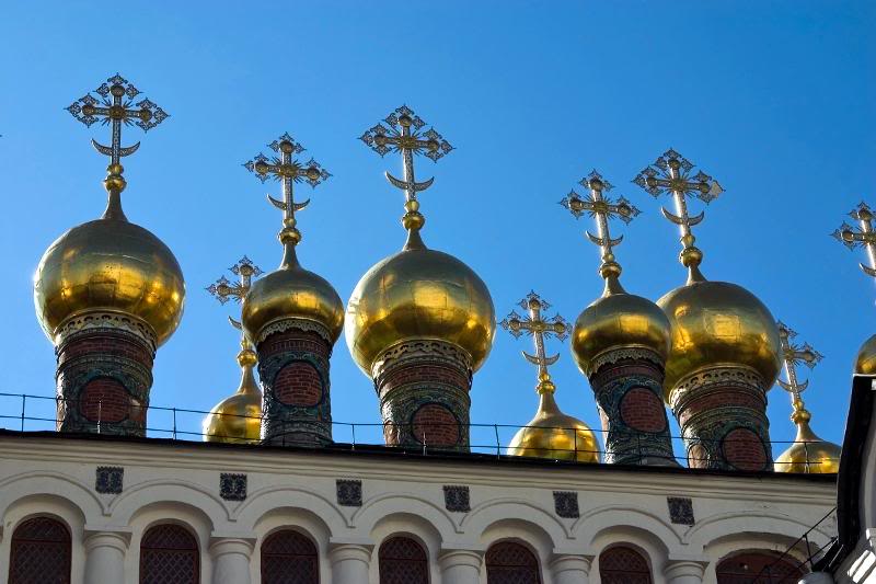 Kremlin, The Upper Saviour�s Cathedral and Terem Church...