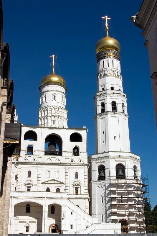 Moscow, Kremlin, The Ivan the Great Bell-Tower complex ...