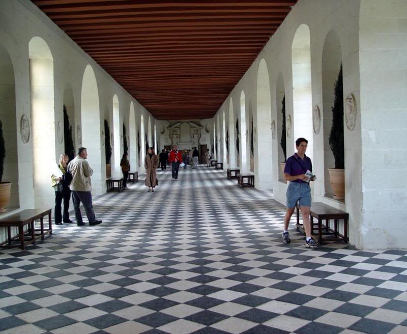 Tours, Gallery at Chateau de Chenonceau