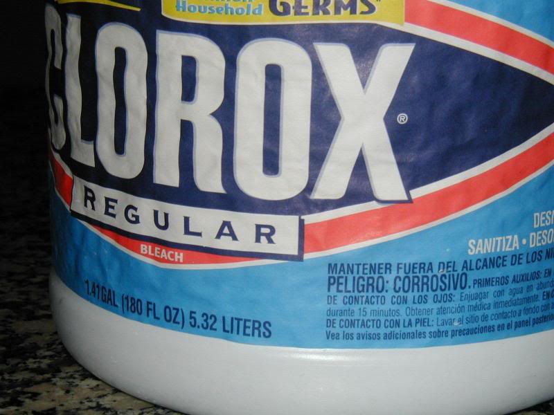 Other people use bleach...