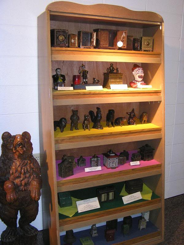 Ralph Foster Museum Metal Coin Banks