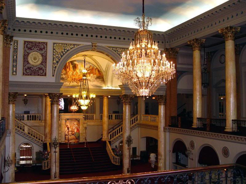 The Lobby of the Stanley Movie Theater in Jersey City