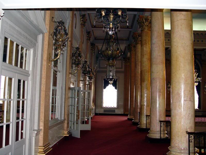 The Promenade in the lobby of The Stanley Movie Theater...