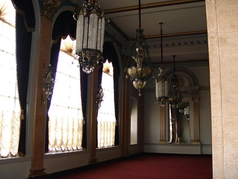 The windows in the Lobby of the Stanley Motion Picture ...