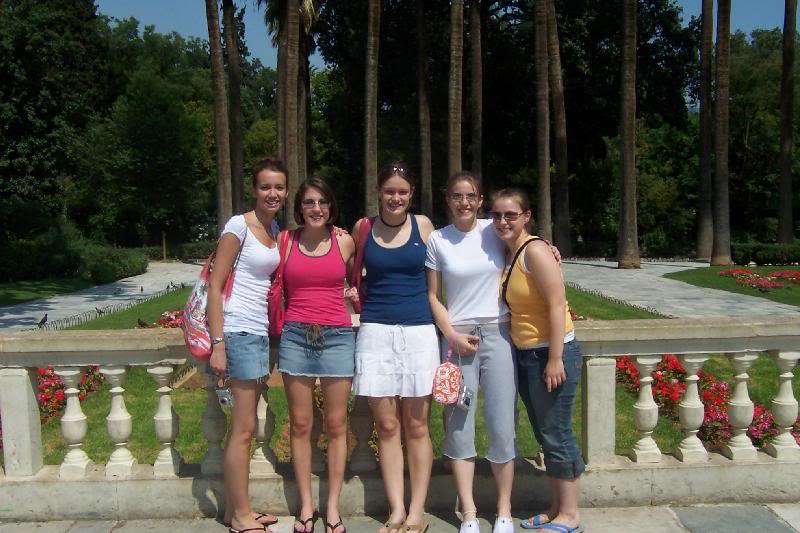 Girls at the National Gardens