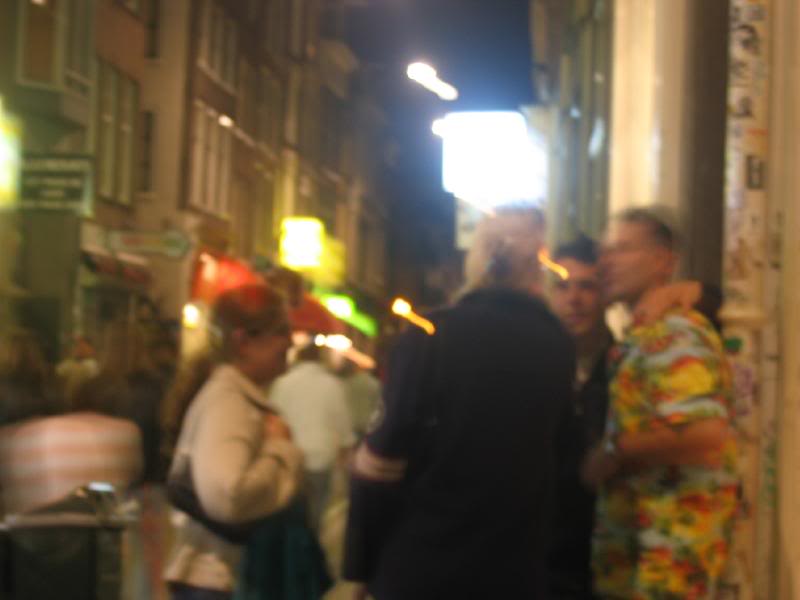 mich & mar w/ the drunk brits. hah love accents, even i...