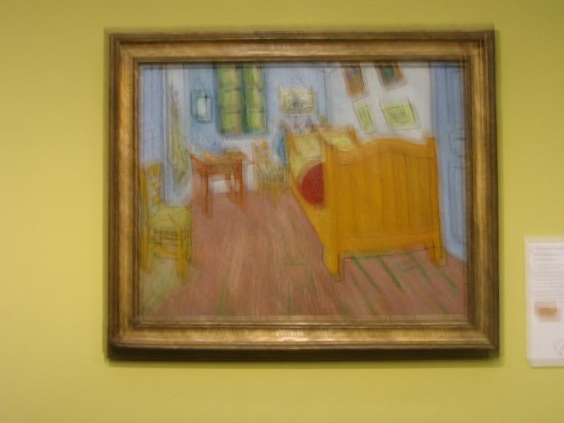 van gogh musuem, bedroom painting