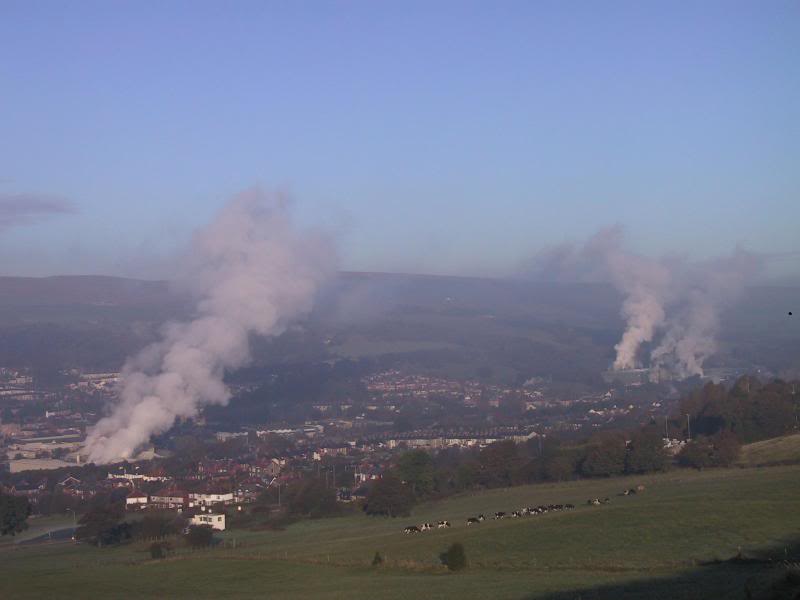 Early Morning shot above Ramsbottom