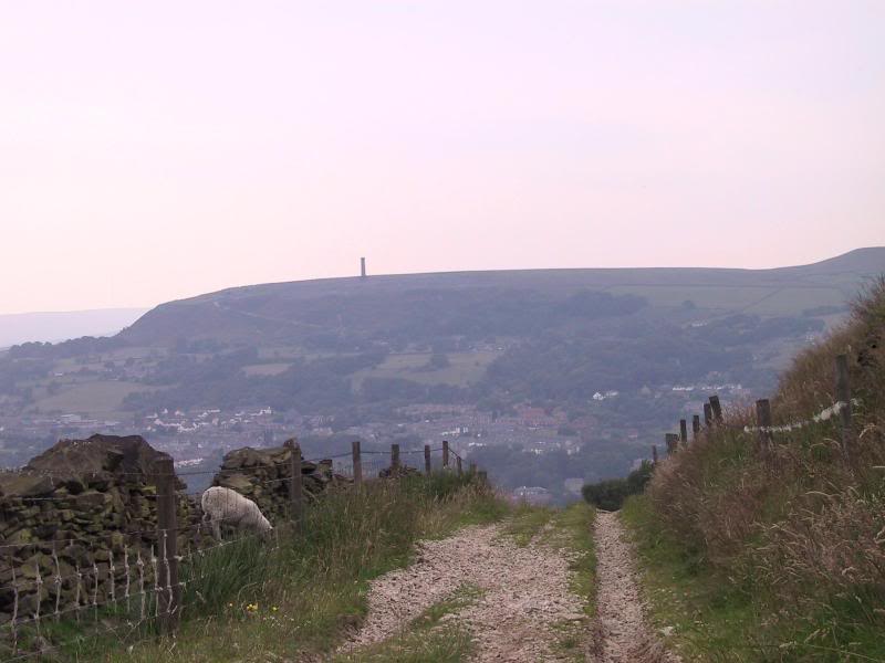 Quarry Track - Overlooking Ramsbottom