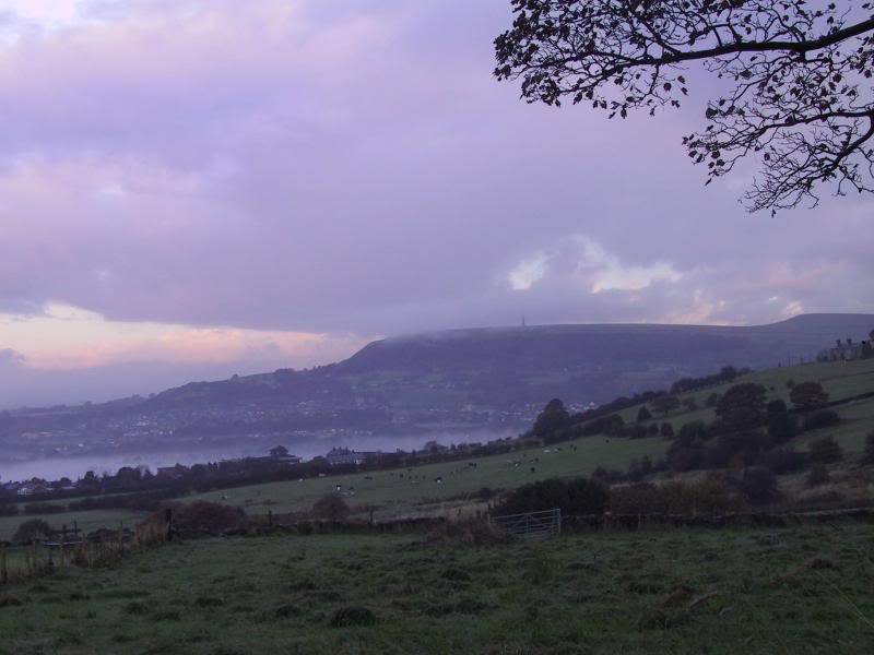 View of Holcombe Hill - Taken from Nangreaves