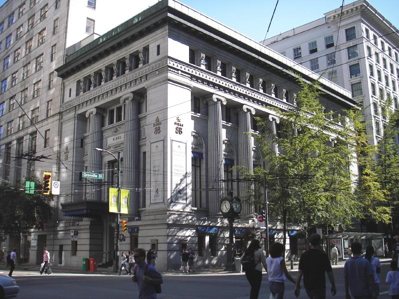 Canadian Imperial Bank of Commerce - 1908 & Birks Clock...