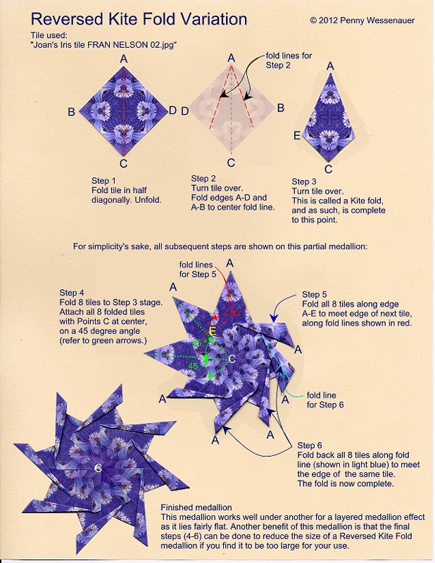Reversed Kite Fold Variation